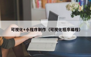 义乌可视化+小程序制作（可视化程序编程）